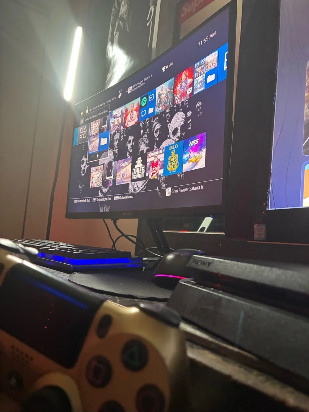 PS4 Slim 1TB Bundle – 3 Controllers + 10+ Games
